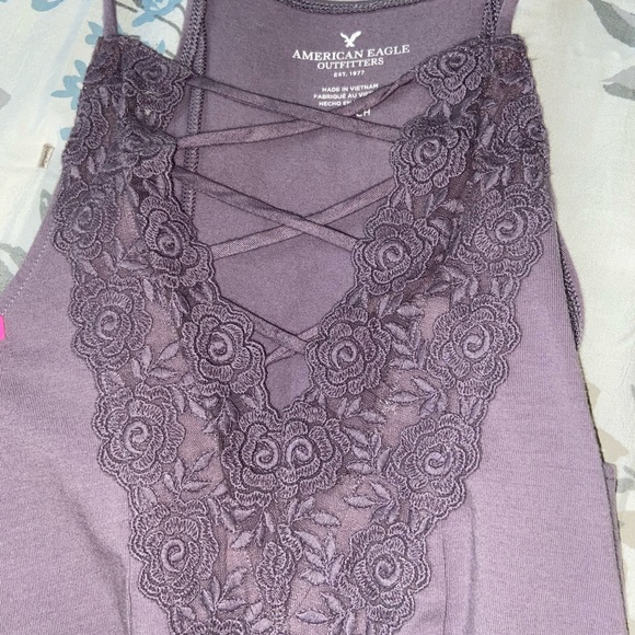 Purple lac bodysuit AE - Picture 2 of 3